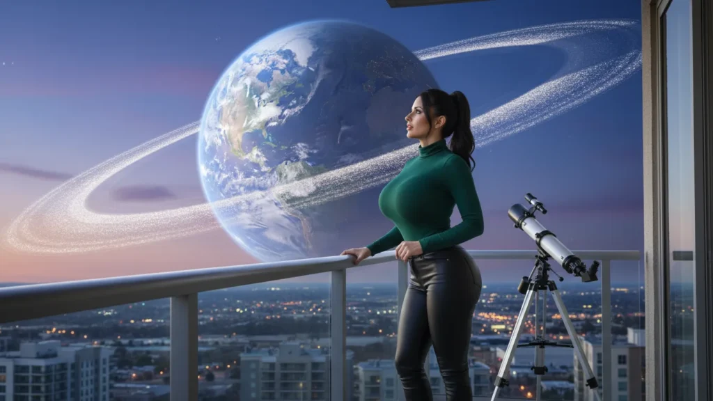 What If Earth Had Rings Like Saturn — How Life, Skies, and Science Would Change