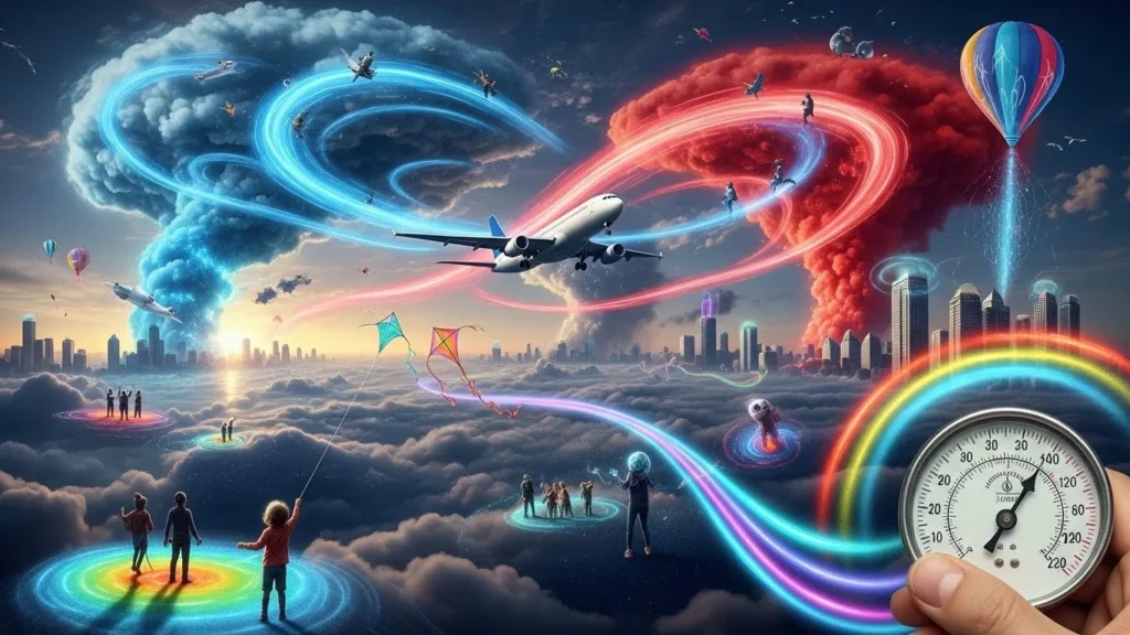 What If Humans Could See Air Pressure — How Invisible Forces Shape Weather, Flight, and Everyday Life